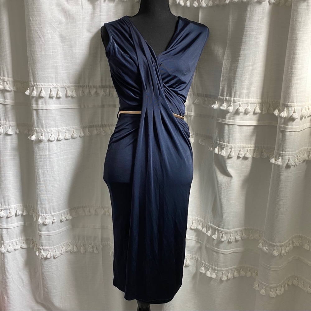 NWT River Island Draped Cocktail Dress